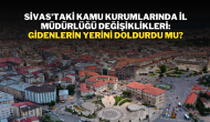 Sivas’taki Kamu Kurumlarında İl Müdürlüğü Değişiklikleri: Gidenlerin Yerini Doldurdu mu?