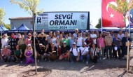 Odunpazarı Belediyesi Sevgi Ormanı Oluşturdu