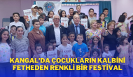 Kangal'da Çocukların Kalbini Fetheden Renkli Bir Festival