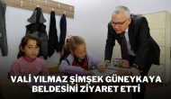 Vali Yılmaz Şimşek,  Güneykaya Beldesini Ziyaret Etti