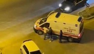 Adana’da Ambulansa Saldırı: O Anlar Kamerada