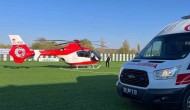 Gümüşhane’de Çocuğun Boğazına Fındık Kaçtı: Ambulans Helikopterle Sevk Edildi