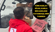 Türk Kızılay Sivas,  Karla Mücadelede Vatandaşların Yanında