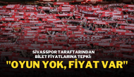 Sivasspor Taraftarından Bilet Fiyatlarına Tepki: "Oyun Yok,  Fiyat Var"