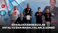 Sivaslı Kickboksçular Antalya’dan Madalyalarla Döndü