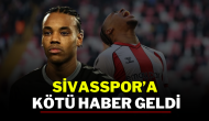 Sivasspor’a Kötü Haber Geldi