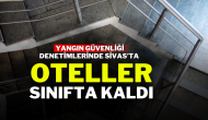 Yangın Güvenliği Denetimlerinde Sivas’ta Oteller Sınıfta Kaldı