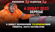 6 Şubat Depreminin Yıldönümünde Türkiye,  Acıyı Hatırlıyor