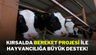 Kırsalda Bereket Projesi ile Hayvancılığa Büyük Destek!