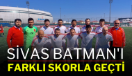 Sivas,  Batman'ı Farklı Skorla Geçti