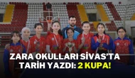 Zara Okulları Sivas’ta Tarih Yazdı: 2 Kupa!