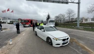 Çevre Yolu’nda Otomobil Çarpıştı, 2 Yaralı