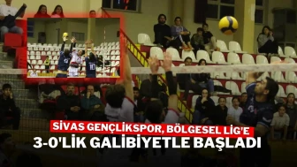 Sivas Gençlikspor, Bölgesel Lig'e 3-0'lık Galibiyetle Başladı