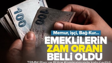 EMEKLİ ZAM ORANI BELLİ OLDU