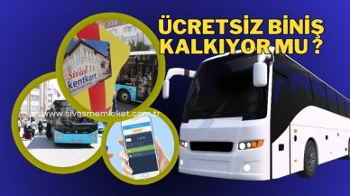 OTOBÜSLERDE ÜCRETSİZ BİNİŞ KALKIYOR