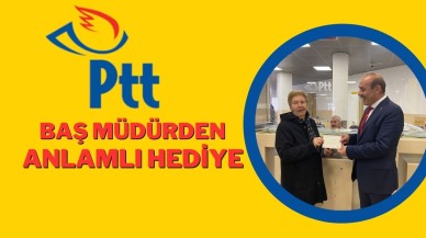 Baş Müdürden Anlamlı Hediye