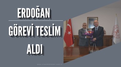 Erdoğan Görevi Teslim Aldı