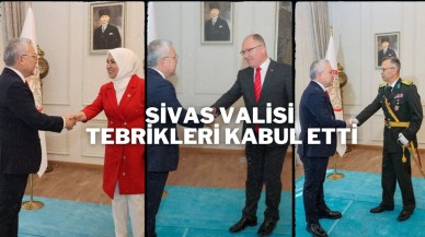 Sivas Valisi Tebrikleri Kabul Etti