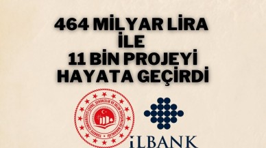 464 Milyar Lira ile 11 Bin Projeyi Hayata Geçirdi