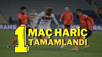 1 Maç Hariç Tamamlandı