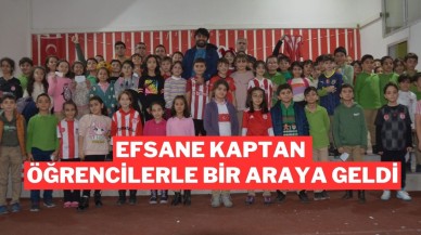 Efsane Kaptan Öğrencilerle Bir Araya Geldi