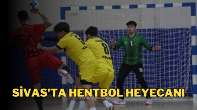 Sivas'ta Hentbol Heyecanı