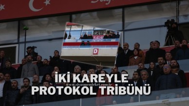 İki Kareyle Protokol Tribünü