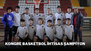 Kongre Basketbol İhtisas Şampiyon