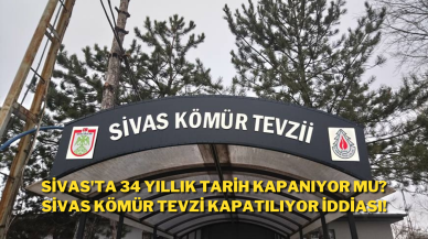 Sivas'ta 34 Yıllık Tarih Kapanıyor mu? Sivas Kömür Tevzi Kapatılıyor İddiası!