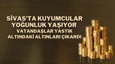 Sivas’ta Kuyumcular Yoğunluk Yaşıyor Vatandaşlar Yastık Altındaki Altınları Çıkardı