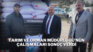 Tarım ve Orman Müdürlüğü’nün Çalışmaları Sonuç Verdi