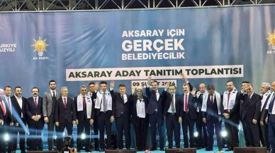 AK Parti Aksaray'da İlçe ve Belde Belediye Başkan Adaylarını Tanıttı: Türkiye Yüzyılı Vizyonuyla Yola Devam