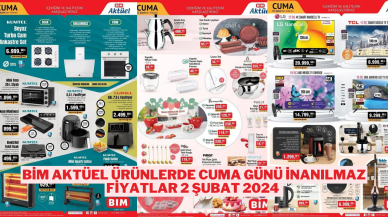 BİM Aktüel Ürünlerde Cuma Günü Kaçılmayacak Fırsatlar 2 Şubat 2024