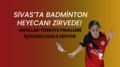 Sivas’ta Badminton Heyecanı Zirvede! Okullar Türkiye Finalleri İçin Mücadele Ediyor