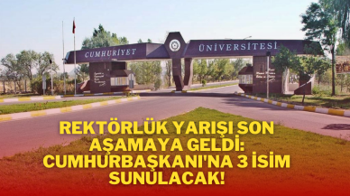 Rektörlük Yarışı Son Aşamaya Geldi: Cumhurbaşkanı'na 3 İsim Sunulacak!