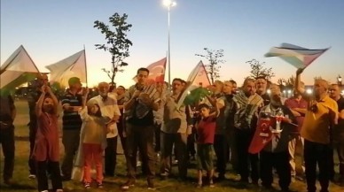 Kayseri'de Siyonizm Karşıtı Protesto: "Ülkemizde Siyonist Katilleri İstemiyoruz"