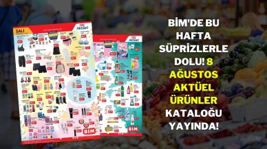 BİM'de Bu Hafta Sürprizlerle Dolu! 8 Ağustos Aktüel Ürünler Kataloğu Yayında!