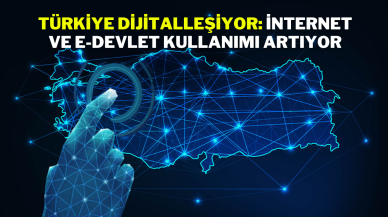 Türkiye Dijitalleşiyor: İnternet ve E-Devlet Kullanımı Artıyor