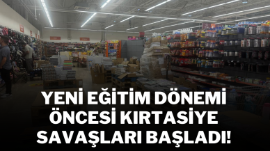 Yeni Eğitim Dönemi Öncesi Kırtasiye Savaşları Başladı!