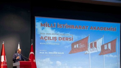 Milli İstihbarat Akademisi Eğitim Hayatına MİT Başkanı İbrahim Kalın’ın Verdiği İlk Ders ile Başladı