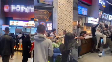 Maltepe'deki AVM'de Restoran Personeli ve Müşteri Arasında Kavga Çıktı