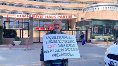 İBB Başkanı İmamoğlu'na Protesto: Emeklilere Verilen Vaadi Yerine Getirmediği İddiası