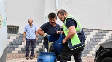 Talas Belediyesi'nden Bitkisel Atık Yağ Toplama Kampanyası