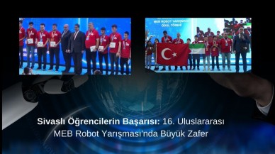 Sivaslı Öğrencilerin Başarısı: 16. Uluslararası MEB Robot Yarışması'nda Büyük Zafer