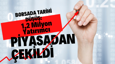 Borsada Tarihi Düşüş: 1, 2 Milyon Yatırımcı Piyasadan Çekildi