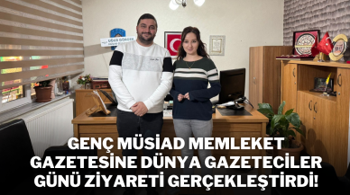 Genç MÜSİAD Memleket Gazetesine Dünya Gazeteciler Günü Ziyareti Gerçekleştirdi!