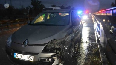 Ordu’da Kediye Çarpmamak İçin Bariyerlere Çarpan Otomobilde 2 Yaralı