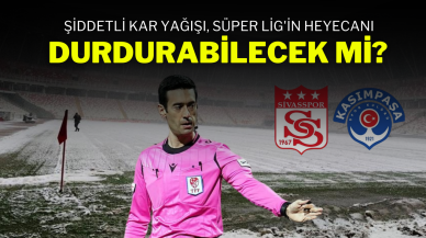 Şiddetli kar yağışı,  Süper Lig'in heyecanını durdurabilecek mi?