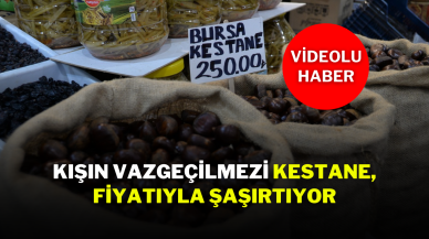 Kışın Vazgeçilmezi Kestane,  Fiyatıyla Şaşırtıyor