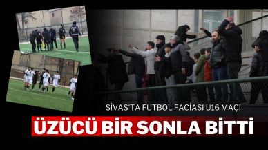 Sivas'ta Futbol Faciası U16 Maçı Üzücü Bir Sonla Bitti